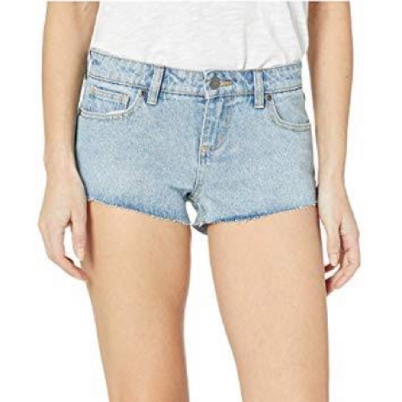 rvca denim shorts